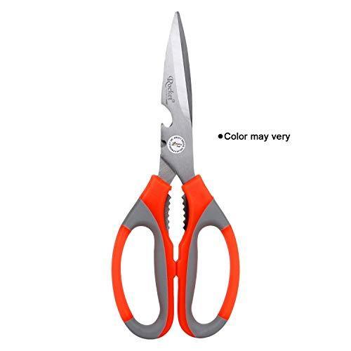 Multi-Function Kitchen Household for Vegetables, Fruit, Cheese & Meat Slices with Bottle Opener Stainless Steel Sea Food Scissor Multi-Function Kitchen Household for Vegetables, Fruit, Cheese & Meat Slices with Bottle Opener Stainless Steel Sea Food Scissor